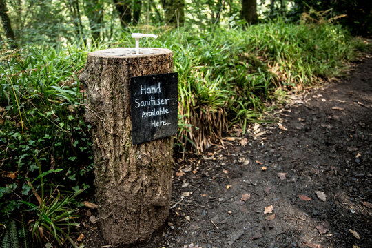 Country Walk - Hand Sanitiser Station