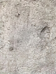 Grey Concrete Texture old wall with peeling paint, scratches and cracks