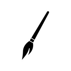 Paint brush vector icon