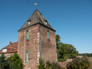 Der Ort Krudenburg an der Lippe