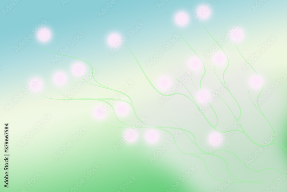 Poster bokeh background design with abstract linear details for modern background design and layout.
