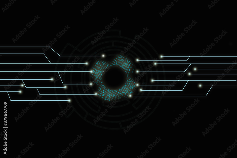 Poster light technology background abstract graphics and circuit board website