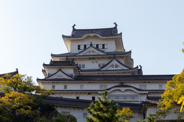 The beautiful castle of Himeji (Japan)