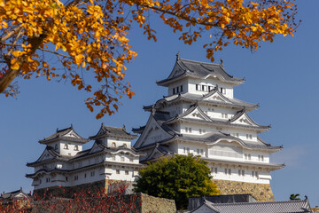 The beautiful castle of Himeji (Japan)