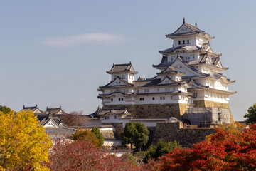 The beautiful castle of Himeji (Japan)