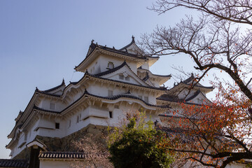 The beautiful castle of Himeji (Japan)