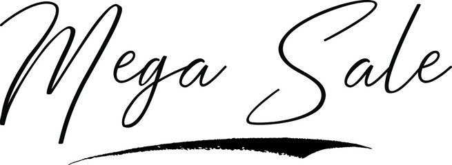 Mega Sale Handwritten Font Calligraphy Font For Sale Banners Flyers and Templates