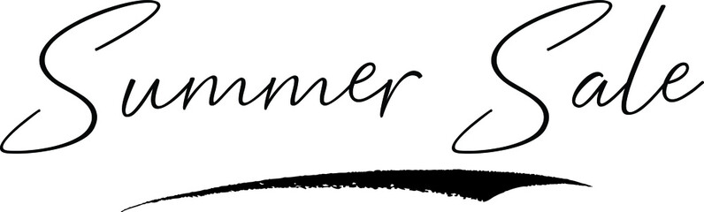 Summer Sale Handwritten Font Calligraphy Font For Sale Banners Flyers 
and Templates