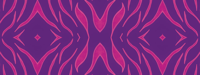 Ethnic Textile Design. Camouflage Animal Wave  © Yasna