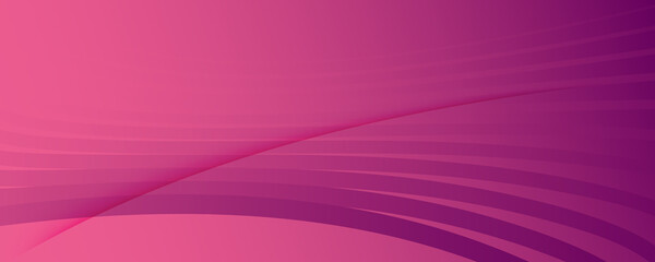 Color Flow Wave. Pink Futuristic Landing Page. 