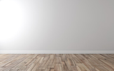 Large luxury modern minimal bright interiors room mockup illustration 3D rendering