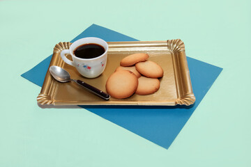 coffee with tea pastries