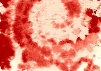 Circular Grunge Dress. Batik Old Background. 