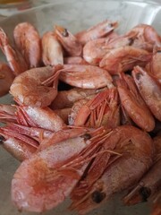 fresh shrimp
