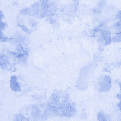 Watercolour Abstract Water. Indigo Denim Oil Ink 