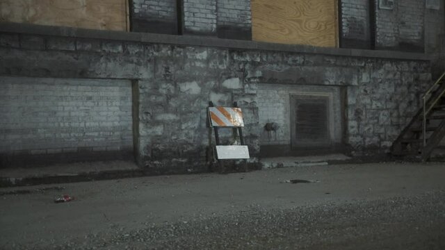 Worksite caution sign Chicago, Illinois