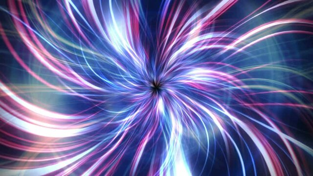 Abstract Cyberspace Animation Background, Loop, 4k
