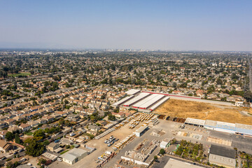 San Jose and Silicon Valley from Drone