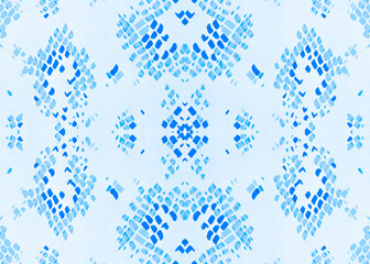 Watercolor Splatter Snake Skin Pattern. 