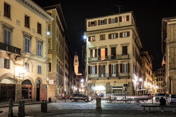 Fototapeta na wymiar Piazza di Santa Croce