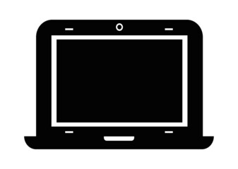 Laptop, desktop, computer icon