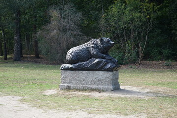 Tierskulptur im Großen Tiergarten Berlin