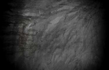 Old wall texture cement dark black gray  background abstract grey color design are light with white gradient background.