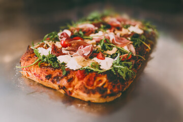 food photos italian pizza duck chicken © Karolina