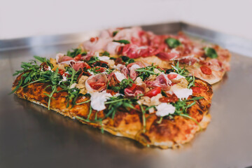 food photos italian pizza duck chicken © Karolina