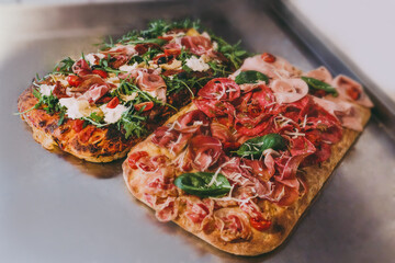 food photos italian pizza duck chicken © Karolina