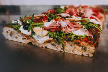 food photos italian pizza duck chicken © Karolina