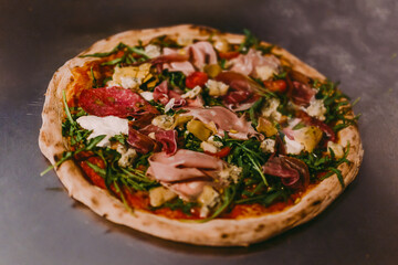 food photos italian pizza duck chicken