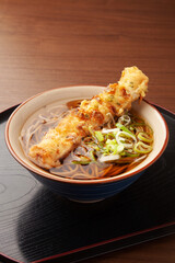 竹輪の添付r蕎麦