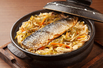 炙り鯖の炊き込みご飯