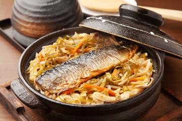炙り鯖の炊き込みご飯