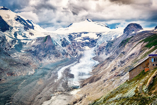 Pasterzegletscher am Gro&szlig;glockner, Apen, K&auml;rnten, &Ouml;sterreich