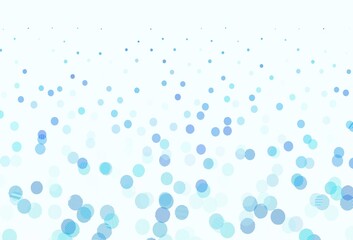 Light BLUE vector backdrop with dots.