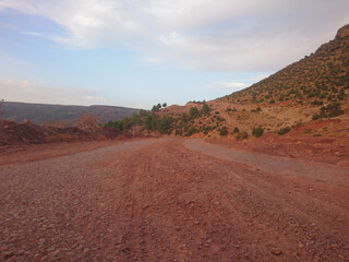 Road in the mountains 