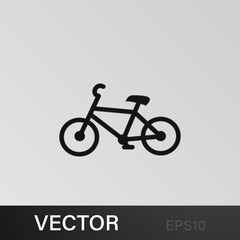 a bike icon. Element of car type icon. Premium quality graphic design icon. Signs and symbols collection icon for websites, web design, mobile app