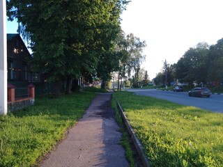 street in the city