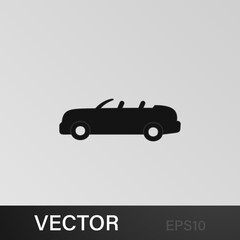 open-top car icon. Element of car type icon. Premium quality graphic design icon. Signs and symbols collection icon for websites, web design, mobile app