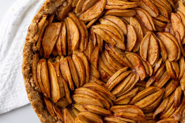 Warm Apple Pie close up