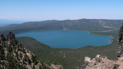 Newberry National Volcanic Monument | Paulina Lake, Oregon