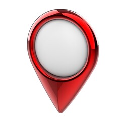 location pins. Location symbol. Navigator pin checking. Location map icons 3D illustration.