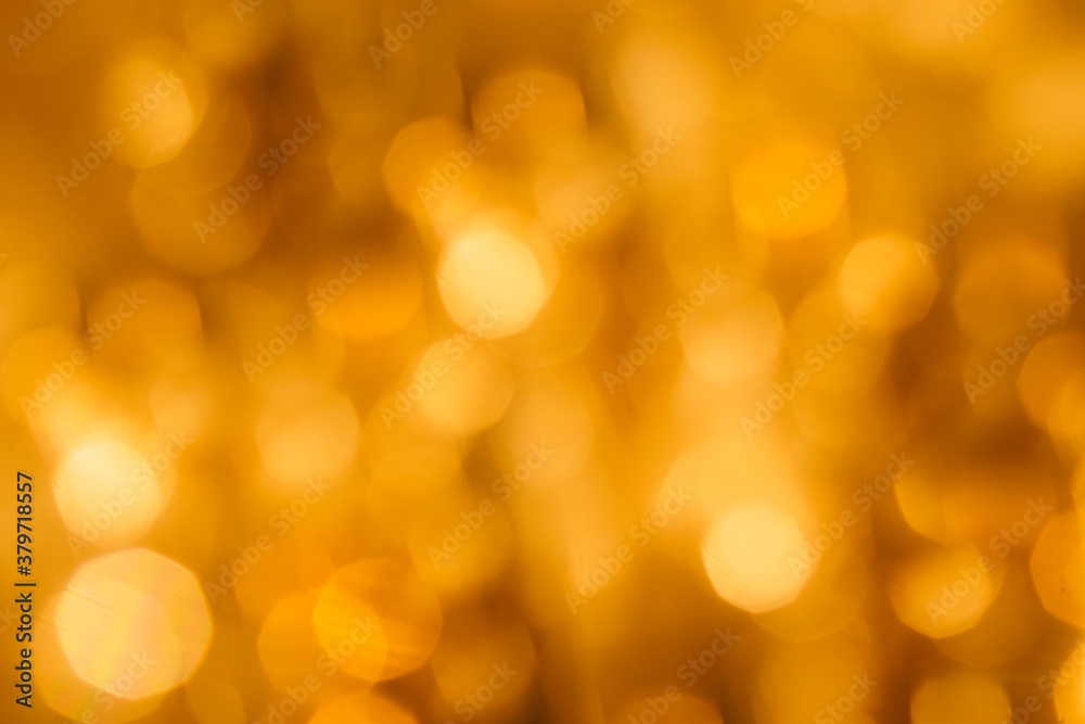 Wall mural golden christmas background