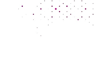 Light Purple vector texture with disks. Modern abstract illustration with colorful water drops. Design for business adverts.