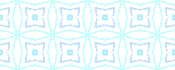 Watercolor Seamless Moroccan Pattern.