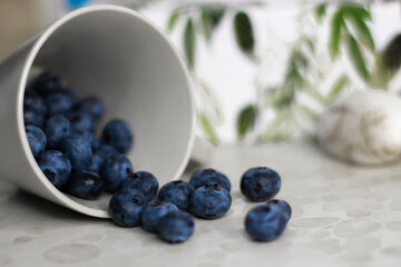 blueberries in a bowl