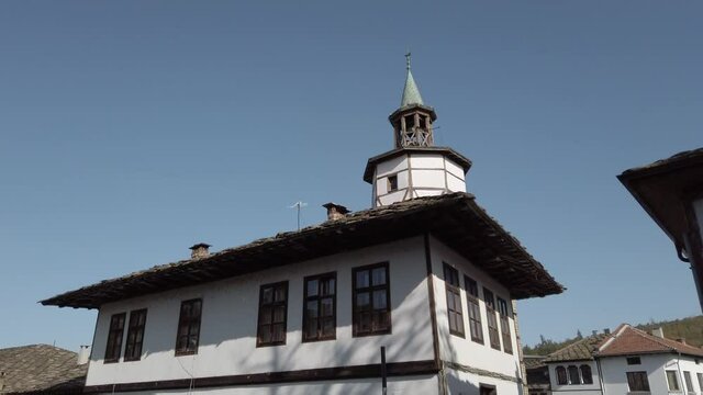 Tryavna clock tower Bulgaria