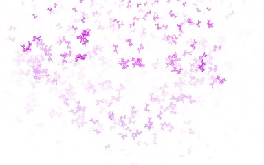 Light Purple, Pink vector natural background with branches.